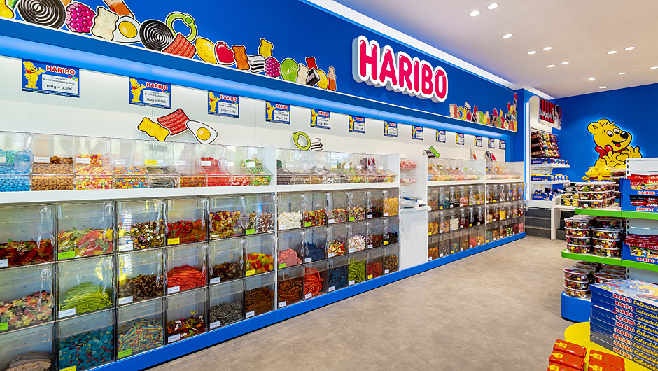 Haribo candy box